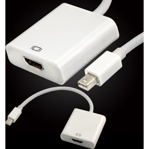 Mini Display Port MDP Male to HDMI Female Adapter Cable for Micbook Pro Air iMAC