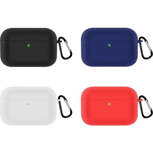 Soft Washable Dust-proof Protective Cover Silicone Case with Carabiner for Honor Earbuds X1 TWS Wireless Earphone L93B