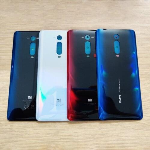 Original Back glass Cover For Xiaomi Redmi K20 K20 pro Mi 9T MI9T pro Back Door Replacement Battery Case, Rear Housing Cover