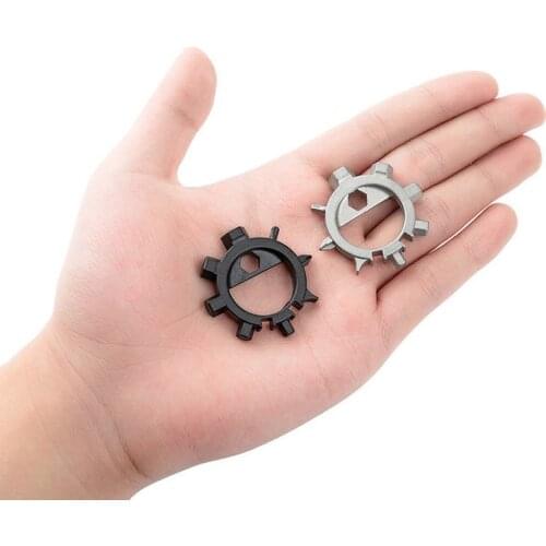 Screwdriver Small Portable Multifunctional Keychain Screwdriver Mini Portable EDC Tool Portable Folding Combination