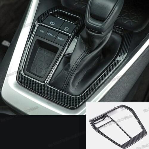 Car Center Console Gear Shift Control Panel Cover for Toyota Rav4 2020 2021 Xa50 Interior Accessories Auto Sticker Mouldings
