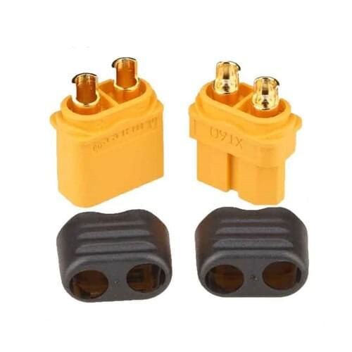 10Pcs Amass XT60H XT60+ Male Female 7.2 mm Plug Connector With Sheath For RC Lipo Battery Multicopter Quadcopter Airplane