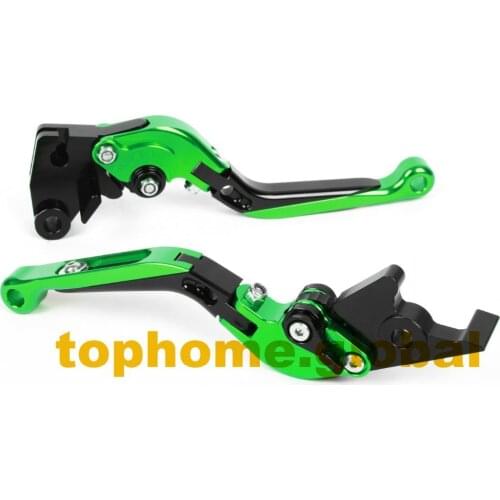 Motorcycle Accessories CNC Folding&Extending Brake Clutch Levers For Kawasaki ZZR1200 2002-2005 2003 2004