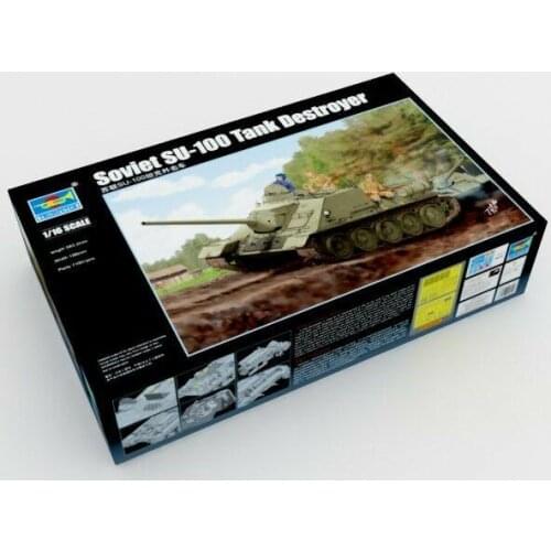 Trumpeter 1/16 00915 Soviet Su-100 Tank Destroyer