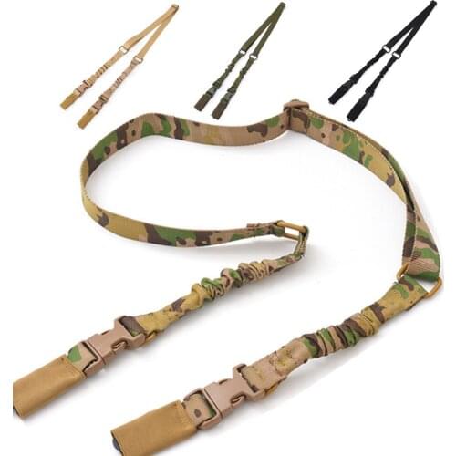 Military Rifle Sling Two 2 Point Shoulder Strap Nylon Adjustable Army Airsoft Paintball Tactical Gun Strap Hunting Accessories