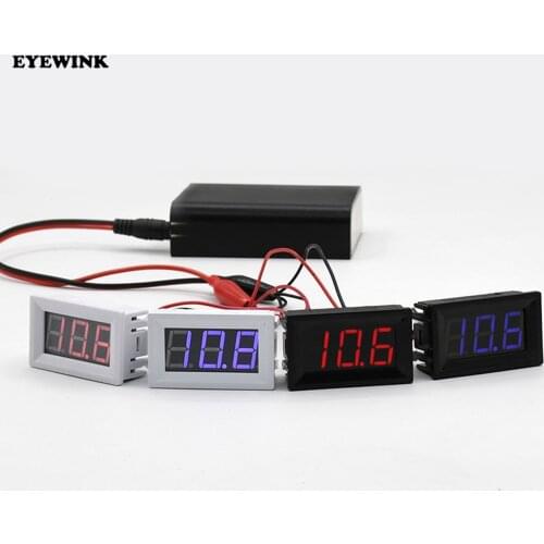XH-B105 upper and lower limit alarm voltage meter high and low voltage alarm high precision digital display voltage meter connec