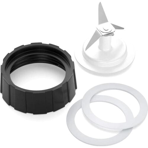 Blender Replacement Parts for Blender Blade with Jar Base Cap and 2 O Ring Seal