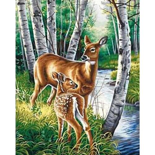 2016 New DIY diamond painting cross stitch kit Inlaid decorative painting diamond mosaic Embroidery Painting by numbers A5343R