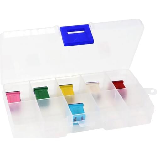 6x Car Truck 32V Square Fuse Assortment 20A 25A 30A 40A 50A 60A F2825-Z Conversion Kit