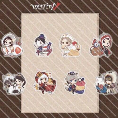 Anime Identity V Vera Nair Naib Subedar Game Acrylic Figure Stand Model Plate Keychain Bag Pendant Detective Collection Gifts