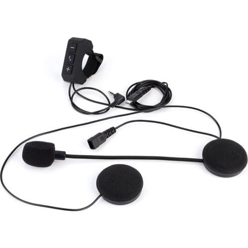 Wireless waterproof Earphone Motorcycle Bike Racing Helmet Headset Earphone Support auto answering calls and voice navigation