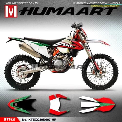 HUMAART Team Graphics for EXC EXC-F XC-W XCF-W 150 300 500 SX SXF XC-F 125 250 350 450 2019 2020 2021 2022
