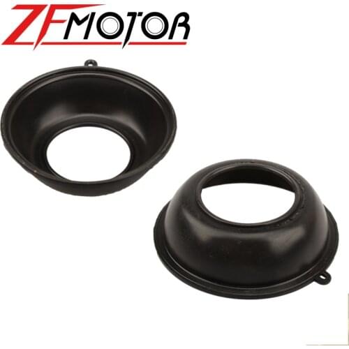 Motorcycle 4Pcs Carburetor Film Diaphragm Rubber Carburetor Vacuum Membrane For Honda VLX400 Steed400 VLX/Steed 400