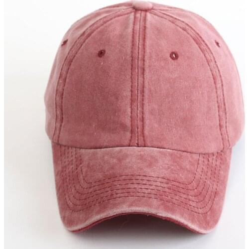 Solid Casual Summer Baseball Cap Vintage Men Women Adjustable Snapback Hat Hip Hop Hat Unisex Outdoor Shade Sunscreen Harajuku