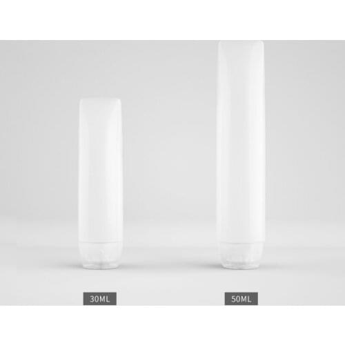 50pcs 30ml 50ml Empty plastic tube travel Liquid soap shampoo Shower Gel Hand Cream Cosmetics container Squeeze bottle