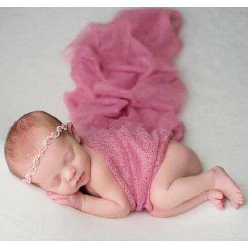Newborn Photography Props Baby Wraps-Baby Photo Blanket Infant Hollow-Out Posing Swaddle Cover