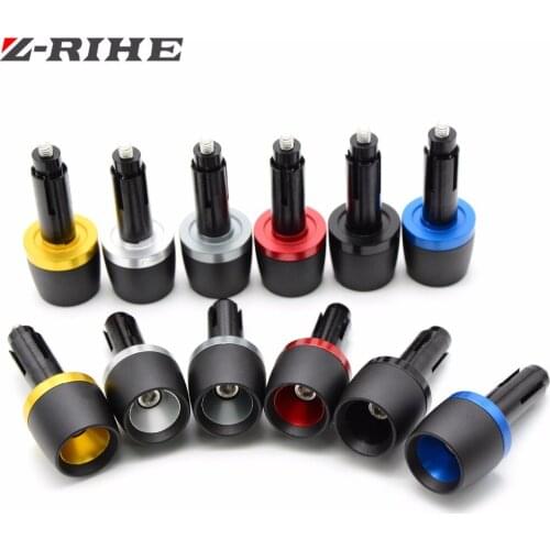 7/8 '' 22mm CNC motorcycle steering hand handle bar grips ends FOR KAWASAKI YAMAHA MT07 MT09 MT 07 09 R1 R6 Z750 Z800 Z1000