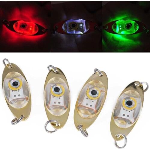 Fishing Lure Light Underwater Fish Attraction Lamp Flashing Bait Fishing Lure Lures Light Squid Fishing Accessories Led Lur Z7Y6