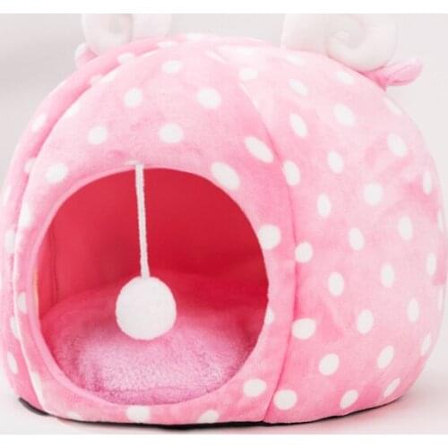 Removable Cat Bed House Kennel Nest winter Pet Nest Litter Dog Kennel Sofa House Cushion Pet Products for Small Dogs Kitten Bed