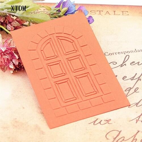 Easter plastic Stone gate template craft card making paper card album wedding decoration Embossing folders