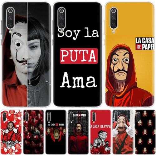 La Casa De Papel Spain TV Silicon Phone Case For Xiaomi Redmi Note 10 9 8 9S 8T 7 6 5 6A 7A 8A 9A 9C Pro Customized Cover Coque
