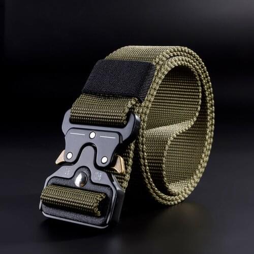 Tactical Waist Support Waist Belt Army Military Combat Knock Off Emergency Survival Waist Straps Heavy Duty Belt Hunting