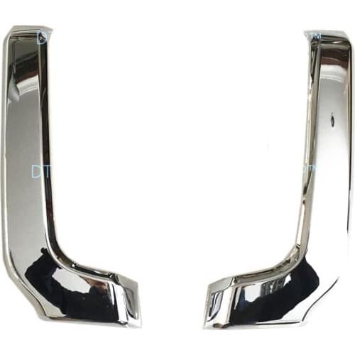 2015-2020 Chrome Cover for Pajero V97 Chrome Strip for Montero V98 Front Bumper Chrome Cover for Shogun V95 V87 V93