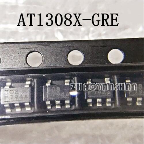 100pcs X AT1308X-GRE AT1308 AT1308X SOT23-5 NEW Free Shipping