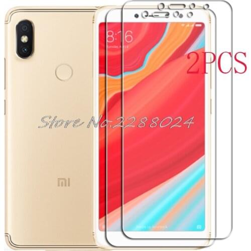 2PCS FOR Xiaomi Redmi S2 High HD Tempered Glass Protective On M1803E6G, M1803E6H, M1803E6I Screen Protector Film Cover