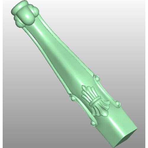 3D model STL format file for cnc router engraving furniture sofa cabinet chair leg pattern Artcam 667