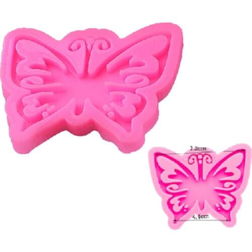 3D Butterfly Silicone Molds DIY Resin Jewelry Casting Molds Kit Earring Mold Keychain Charm Epoxy Necklace Pendant Mold