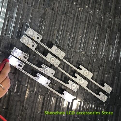 40Pieces/lot For Universal Konka LED32F1100cf Light Bar 35018475 35018477 35018476 35018478 6V 100%NEW