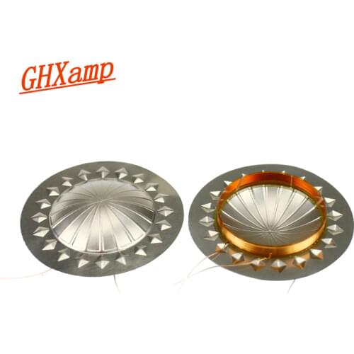 GHXAMP 24.8mm Tweeter Voice coil Titanium film Treble Voice Coil 8 Ohm Speaker Repair Parts For 4410 2412 2PCS