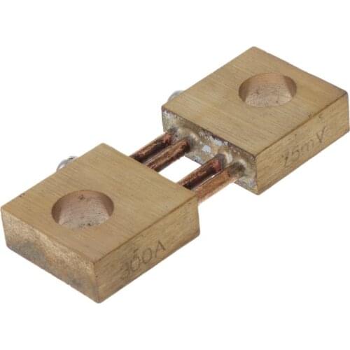 FL19 Inverter Welder Diverter 100/200/300A 75mV Copper Material DC Current Shunt