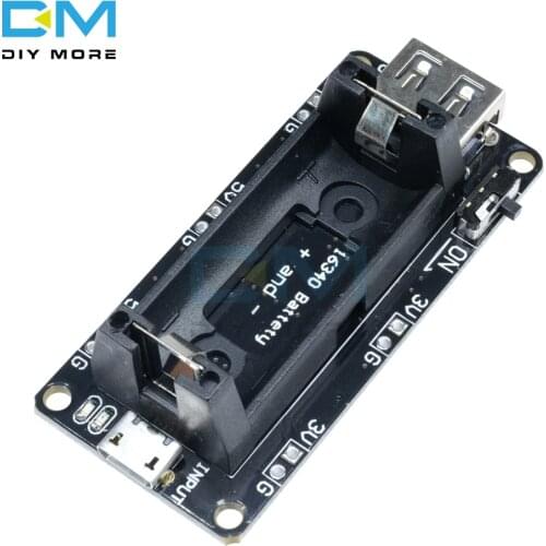 16340 lithium Battery Module Micro USB Mobile Power Battery Holder Charger Board Module
