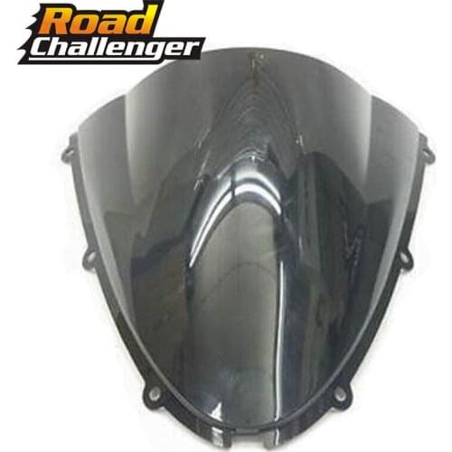 Motorcycle Double Bubble Windscreen Windshield Shield Screen For Kawasaki ZX6R ZX636 ZX 6R 636 2005 2006 2007 2008