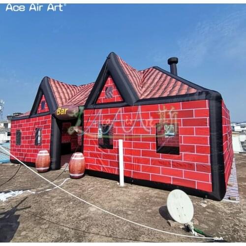 New arrival large inflatable bar tent low price inflatable pub bar inflatable exhibition house for sale