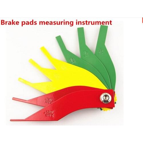 New arrival!High quality brake pads scale brake pads thickness of the brake pads measuring instrument wear measuring instrument