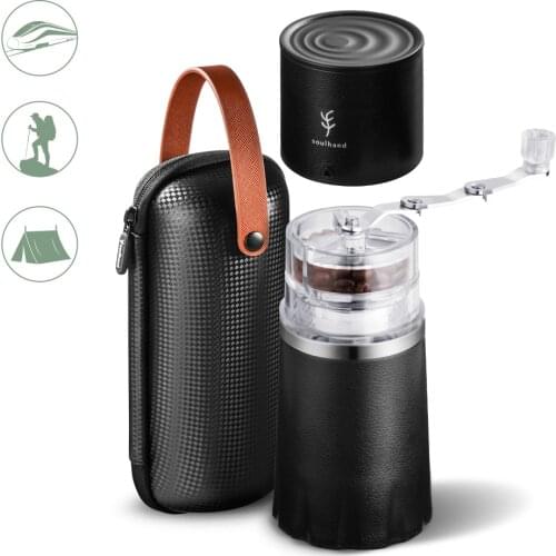 Portable Coffee Maker Travel Mug Pour Over Coffee Pot All-in-one With Grinder Filter Cold Brew Americano Espresso Manual Cafete