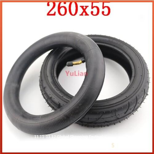 260x55 tyre/tire&inner tube fits Children tricycle, baby trolley, folding baby cart, electric scooter, childrens bicycle260*55