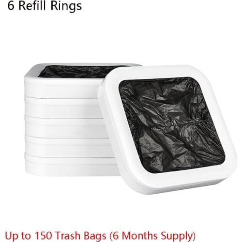 T1 Tair Smart Trash Can Original Replacement Garbage Bags 6/12 Refill Rings Auto Packing and Changing Bags From Xiaomi Youpin