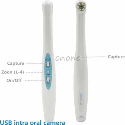 USB Dental Intraoral Camera 2.0 Mega Pixels MD930U NEW Arrival 6 LED Light dental endoscope