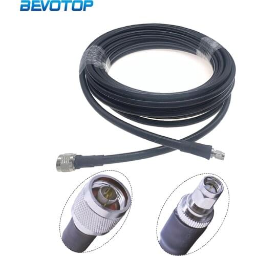 SMA Male to N Male LMR400 Pigtail Jumper Radio WIFI Extension Cable for 4G LTE Cellular Amplifier Cell Phone Signal Booster