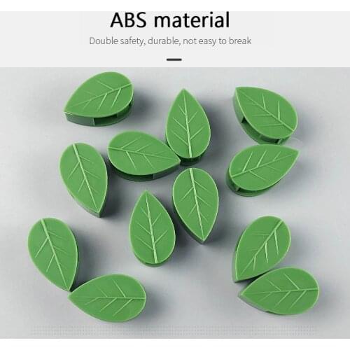 10pcs Garden Accessories 10pcs Plant Clips Leaves Wall Vine Flower Vegetables Plant Holder Creative Plant Climbing Wall Fixture