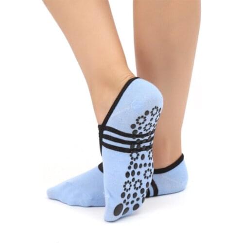 Women Professional Anti Slip Bandage Cotton Sports Yoga Socks Ladies Ventilation Pilates Ballet Socks Dance Sock Slippers