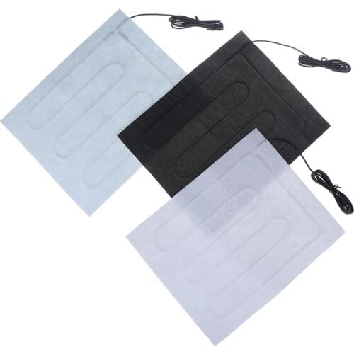 1pc 5V USB Heated Socks Carbon Fiber Pads Electric Heated Winter Warm Arm Hands Waist Heated Gloves 24cm x 30cm