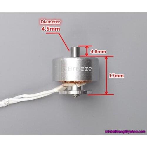 Brand new diameter 24mm DC brushless motor 2206-1800KV for quadcopter drone