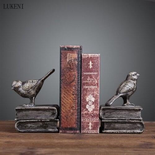 American Home Furnishings Retro Old Bookends Resin Crafts Decoration Chinese Living Room Creativity