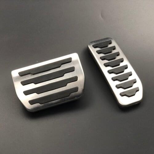 Car accessories Fuel Gas Accelerator Brake Pedals Pad Plate Cover For Land Rover Freelander 2 LR2 2008-2014