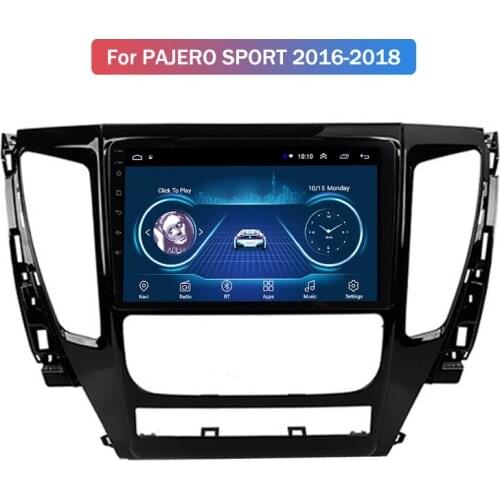 Car Radio GPS Multimedia Unit Player For Mitsubishi Pajero Sport 16-18 Navigator car GPS All-in-One Navigation Machine Android 9